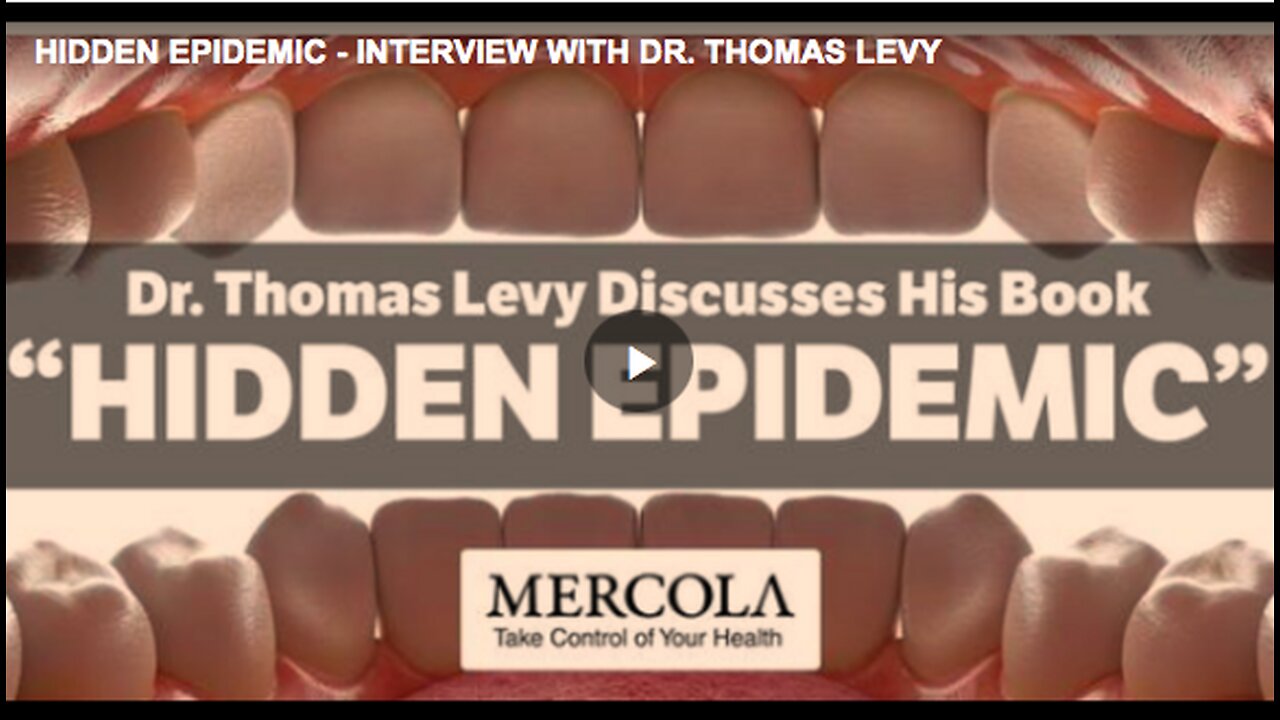 Dr. Thomas Levy discuss his book “Hidden Epidemic”