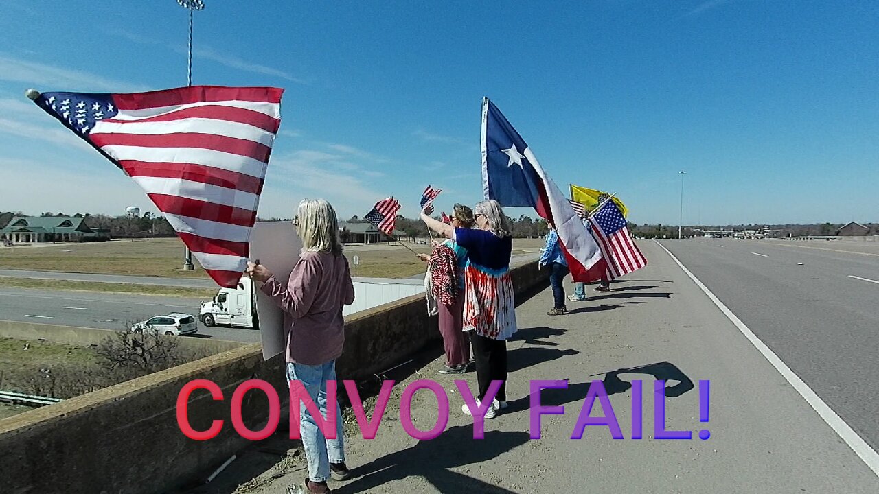 CONVOY FAIL! #peoplesconvoytodc #fail #americans