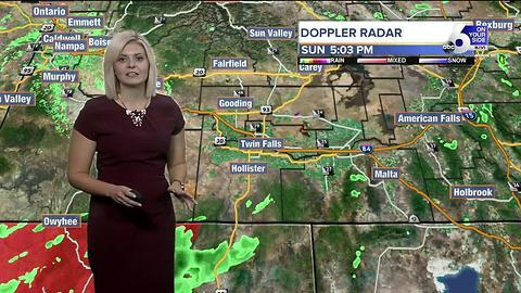 Hot, dry, breezy conditions start the week in the Treasure Valley