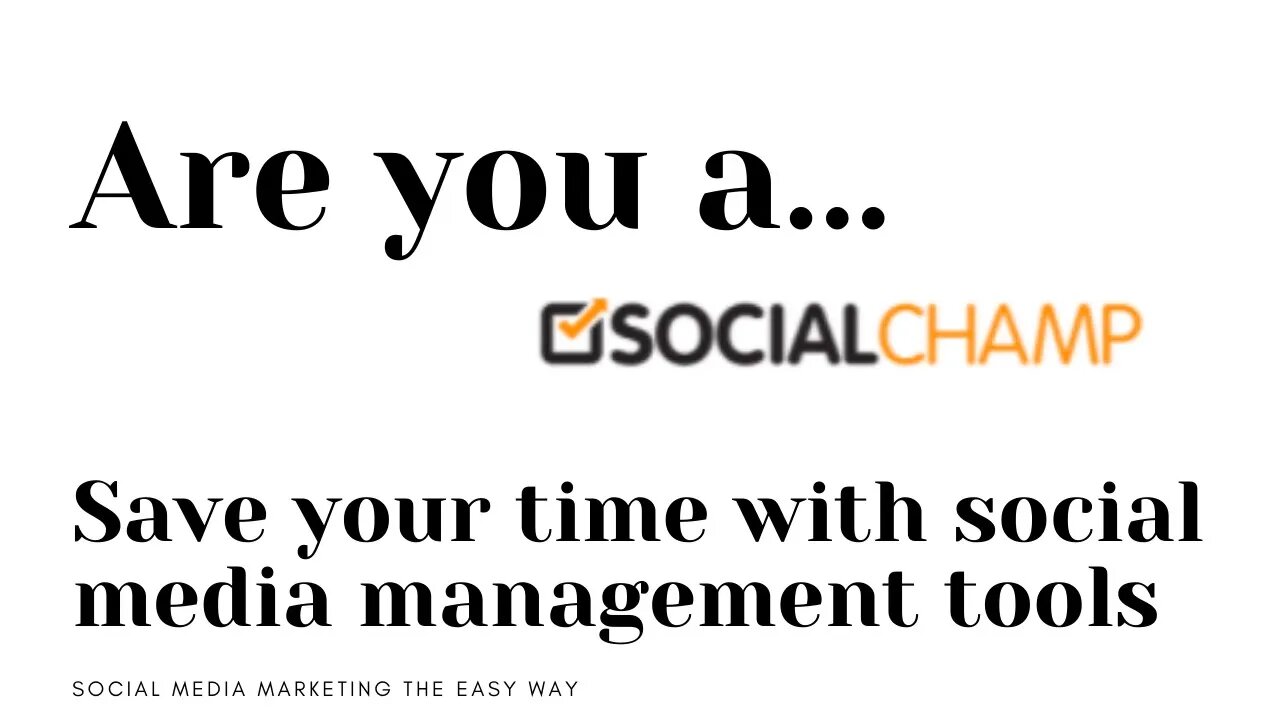 Social Champ review & walkthrough, Social Media Marketing, alt 2 Publer, Buffer, Hootsuite, RADAAR