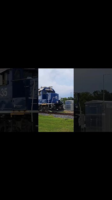Florida East Coast Railway train 105 at Daytona Beach Golf Club August 6 2023 #railfanrob #fec105