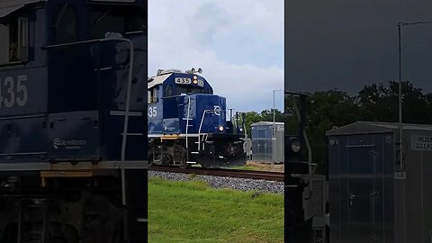 Florida East Coast Railway train 105 at Daytona Beach Golf Club August 6 2023 #railfanrob #fec105