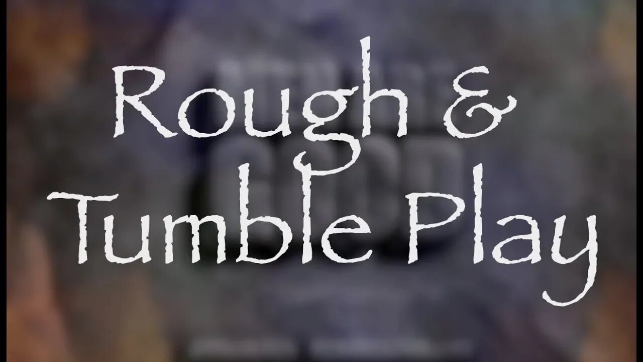 The Necessity of Rough and Tumble Play