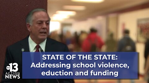 Gov. Lombardo addresses education: School violence, educators and funding