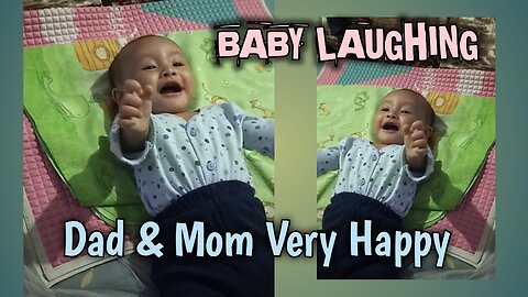 Baby Happy | Ekspresi Bayi Ketawa #baby #laugh #bayi #gemes