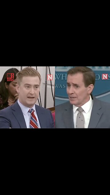 Doocy Calls Out Biden's Border Shenanigans, John Kirby Responds With More BS