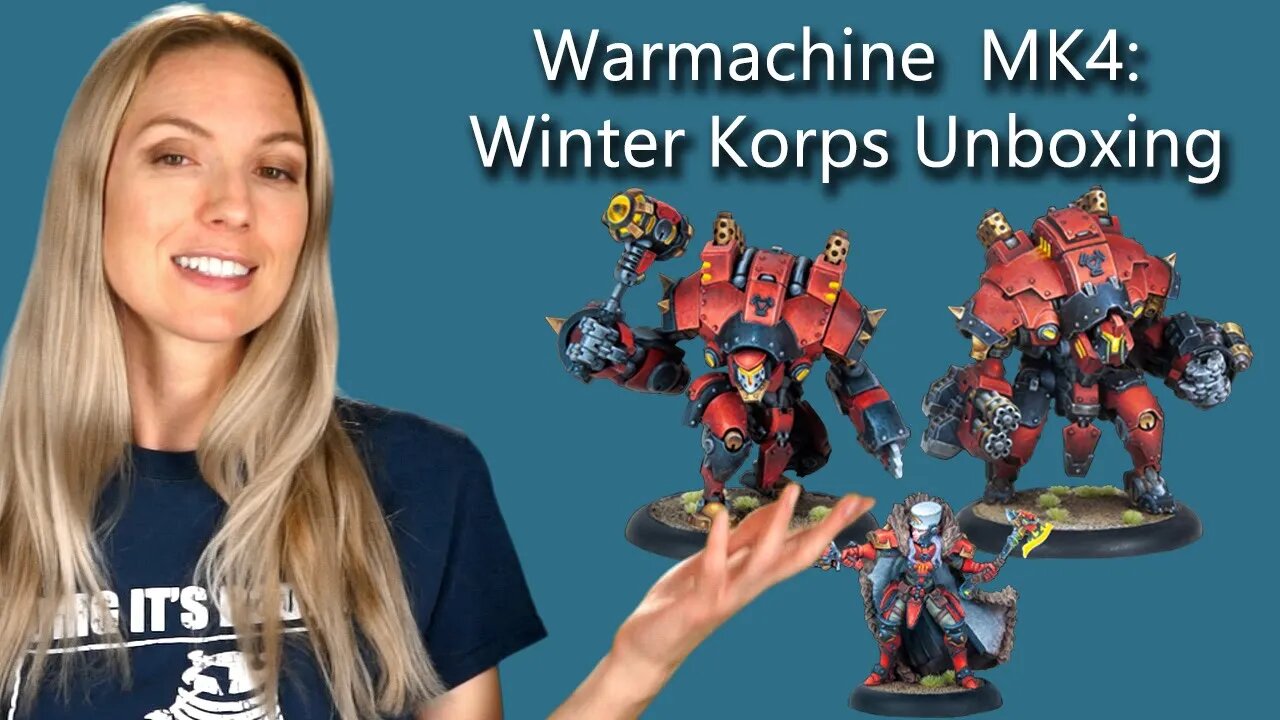 Warmachine MKIV: Khador Winter Korps Unboxing