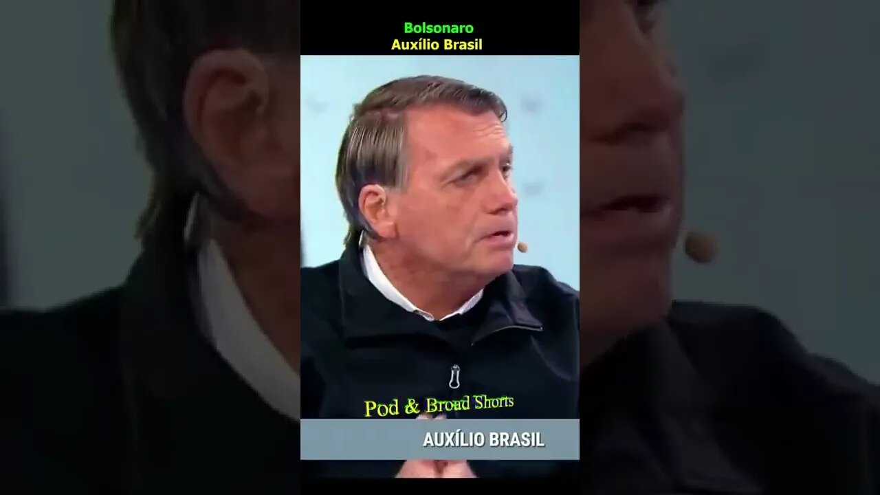 Bolsonaro: Auxílio Brasil