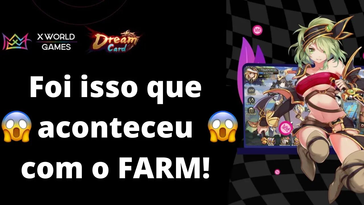 Dream Card - O farm acabou? E como faço para conecta no Game 2.0 e jogar?