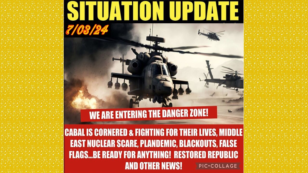 SITUATION UPDATE 7/3/24 - Trump & Biden Debate, Nato At War W/Russia, Israel & Hezbollah