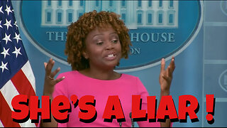 Press Secretary Lies for Biden