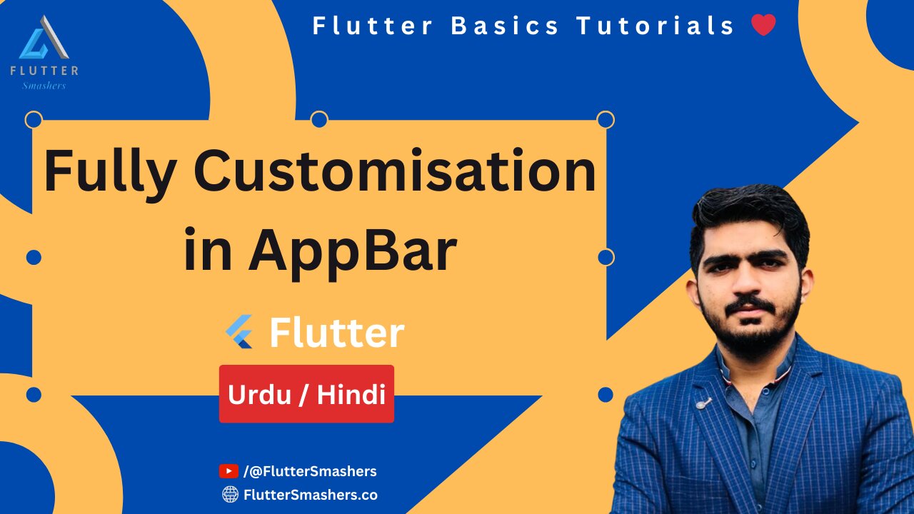 Flutter AppBar Tutorial | Flutter Basic Tutorials | Urdu - Hindi