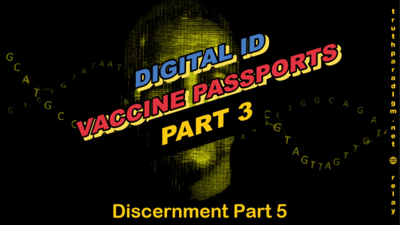 Digital Passports Part 3 (Discernment Part 5)