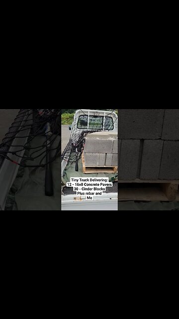 my tiny truck working harder than your F150