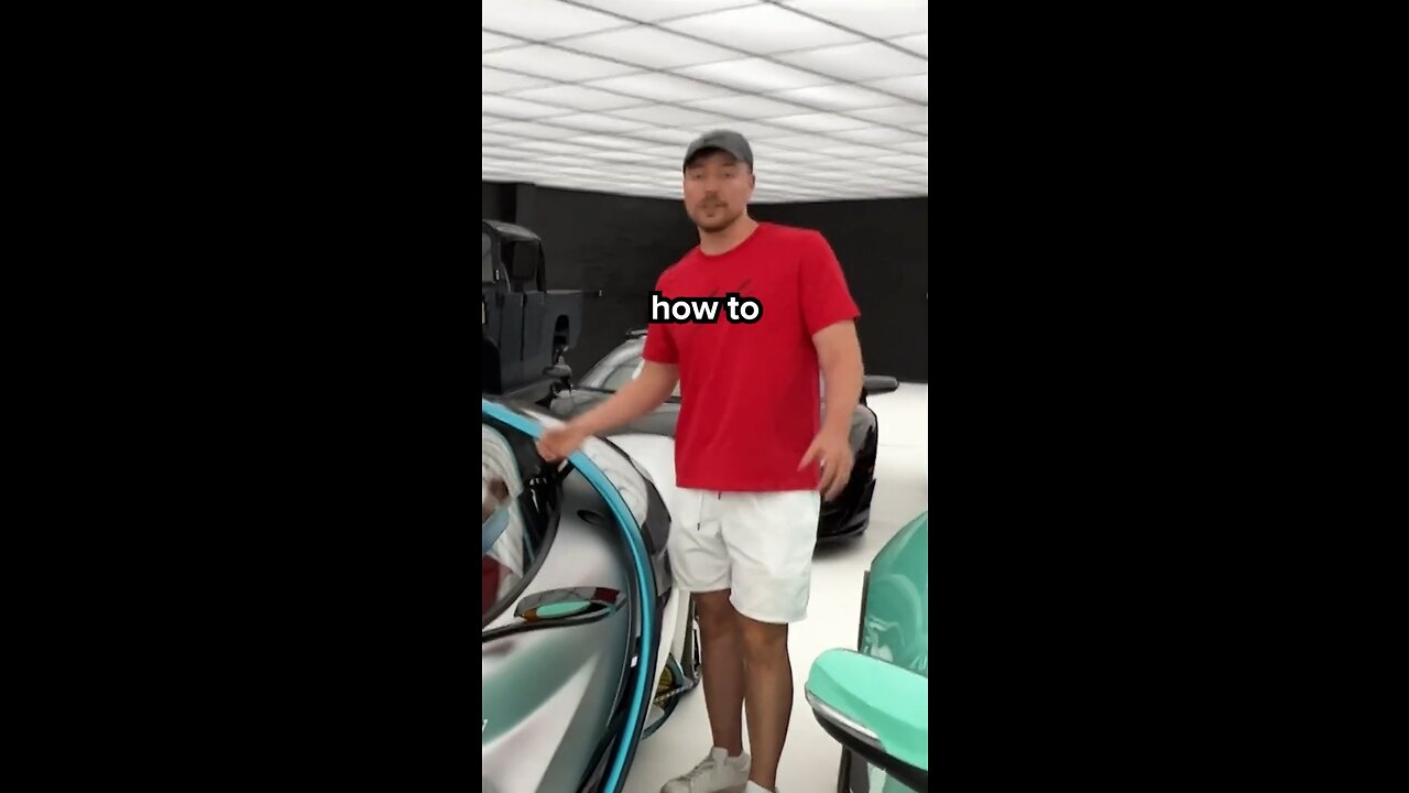 Mr beast. Car review