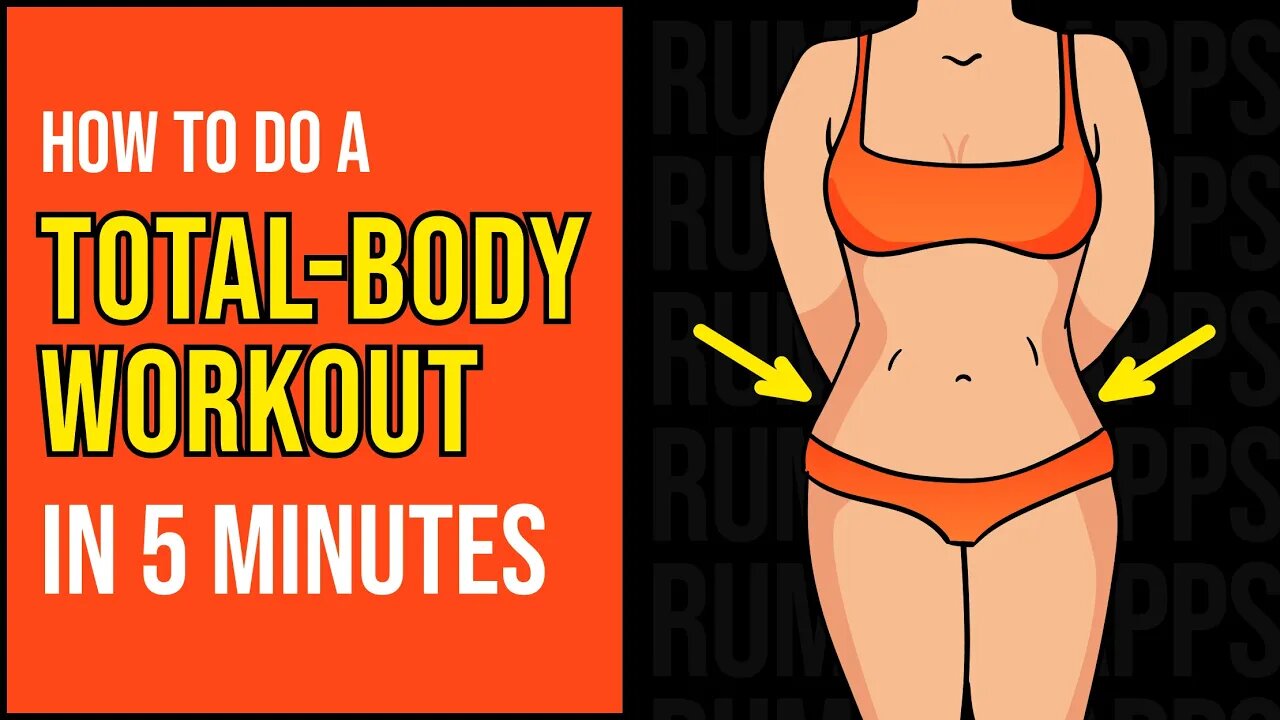 How to do a Total Body Workout at Home in 5 Minutes | Workout at Home