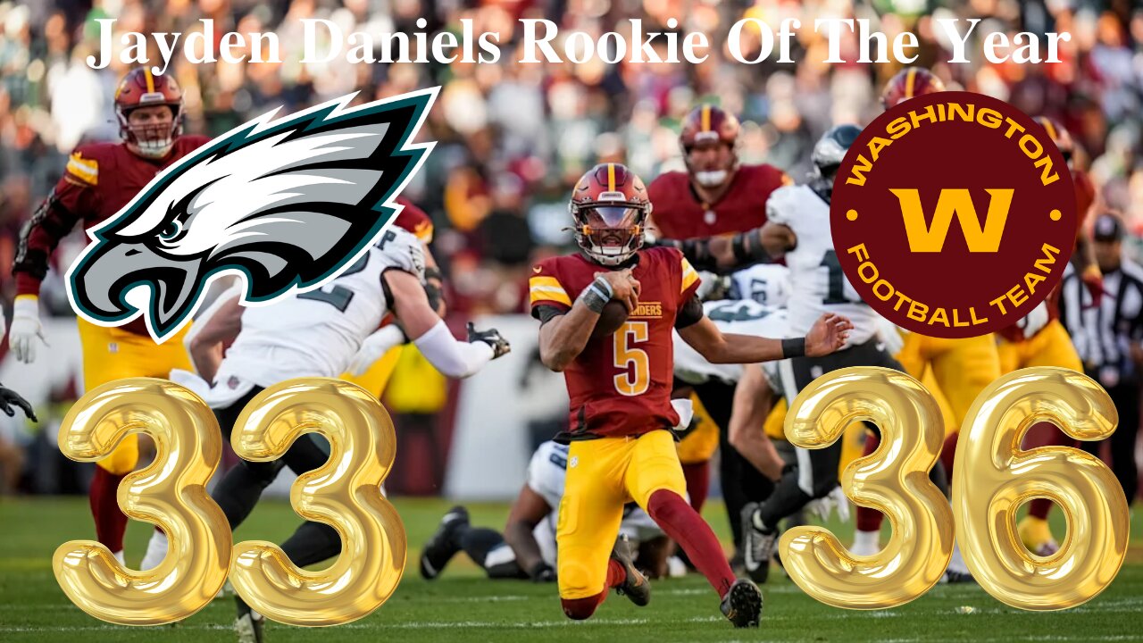 Jayden Daniels Carries The Commanders To Victory Over The Eagles