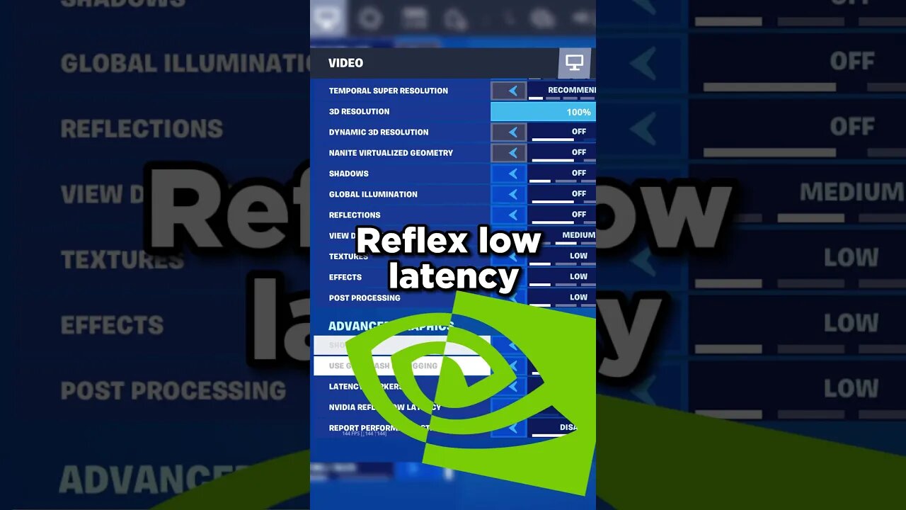 BEST FORTNITE SETTINGS