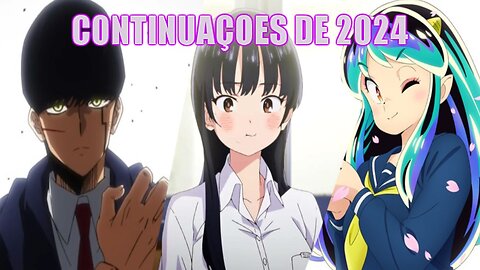 Novas temporadas de animes de 2024 (inverno) - Guia e informações e falta de qualidade.