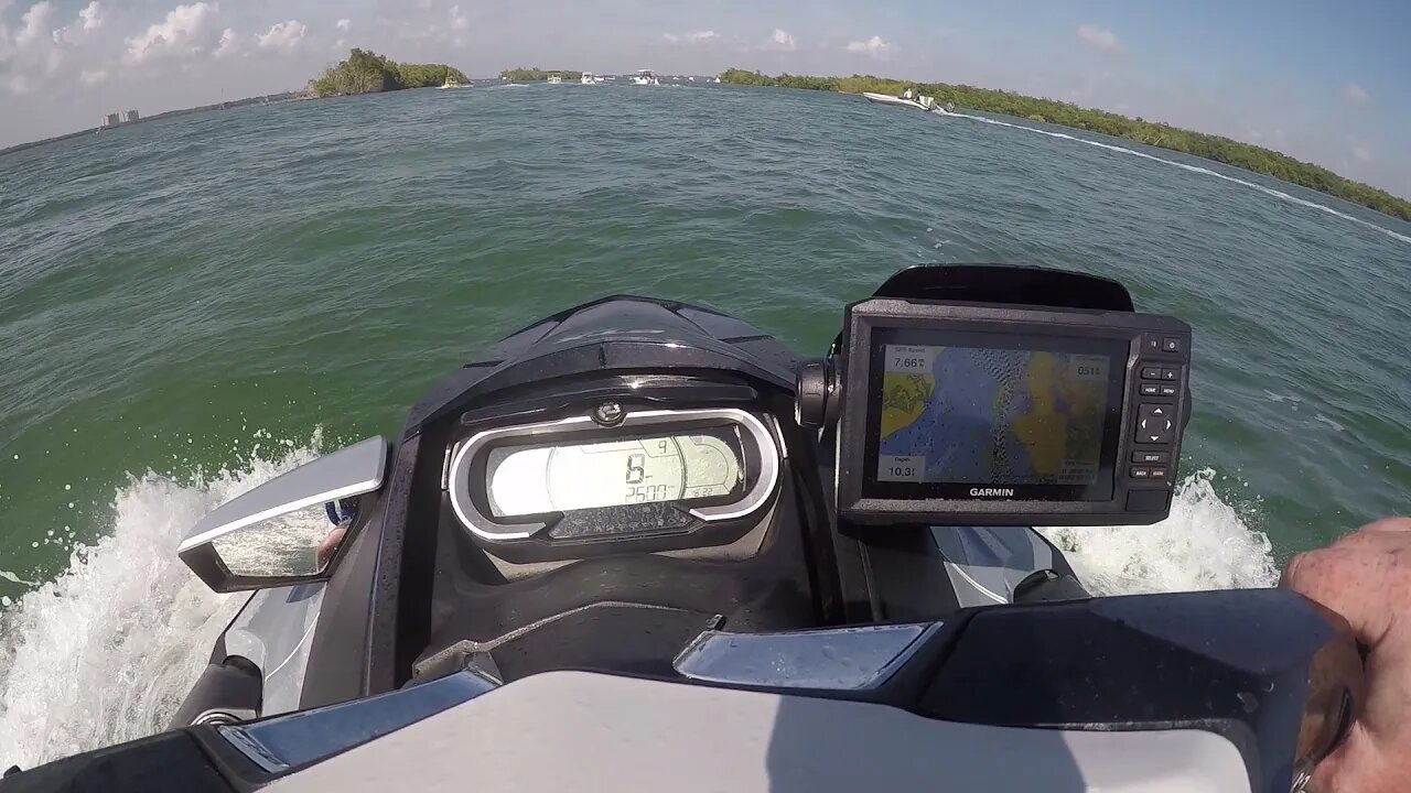 back through miserable mile from Matlache barge party 4/18/2021