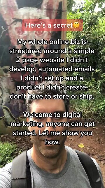 Here’s a secret about my business!