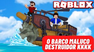 Roblox Contrui A Jangada Mais Maluca Do Roblox - Build A Boat For Treasure