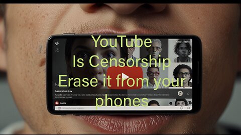 YouTube is part of the reset agenda, erase it