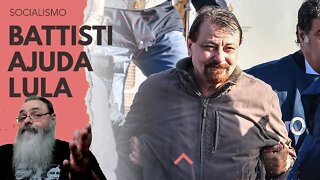 CESARE BATTISTI finge brigar com LULA para não ser um EMPECILHO na disputa eleitoral do AMIGO