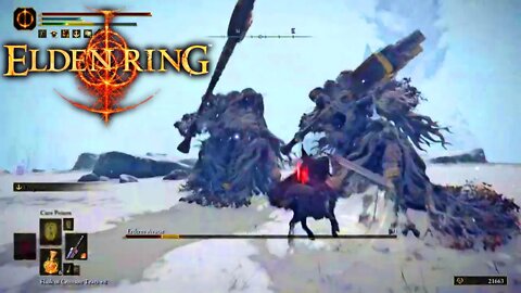 Elden Ring - Boss Fight - Double Erdtree Avatar - Mountaintops of the Giants