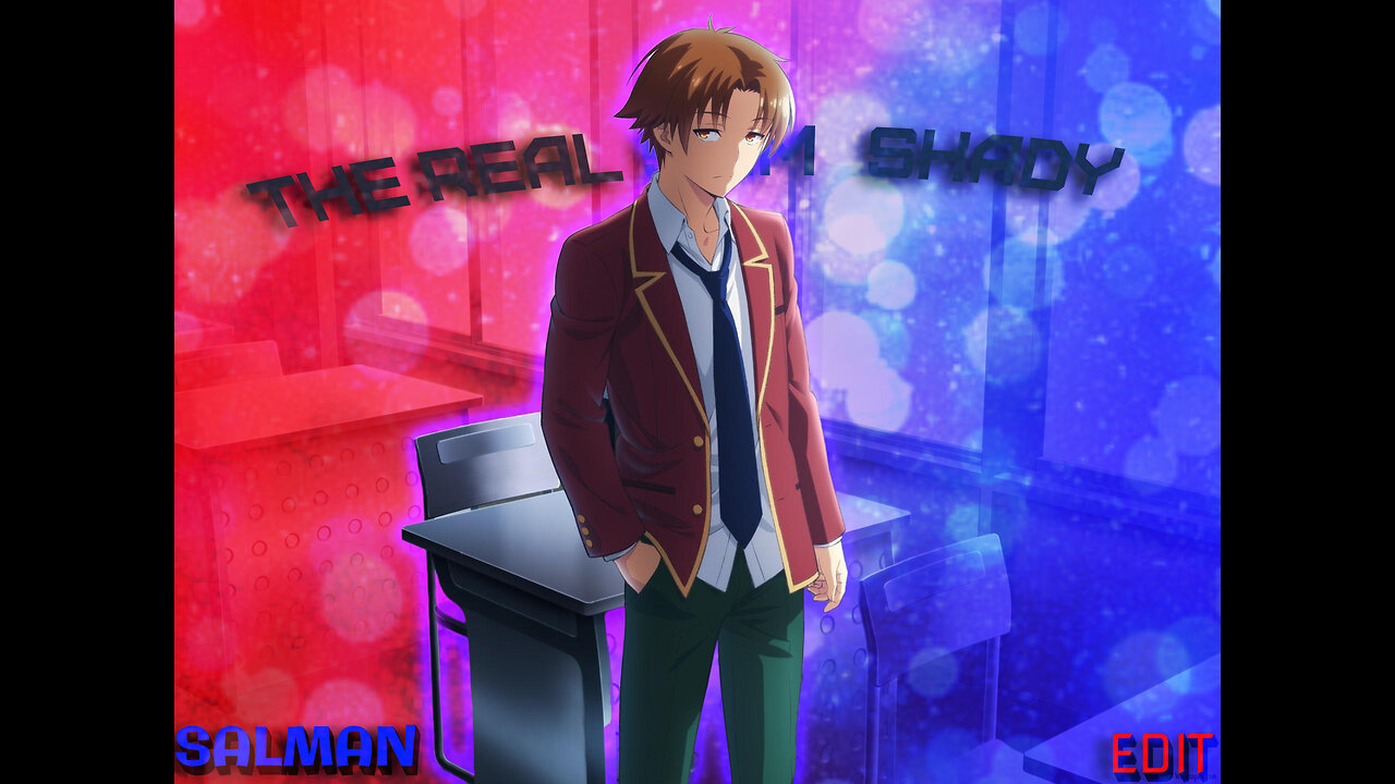 Best anime male character edit on Eminem - The Real Slim Shady (full video in description)