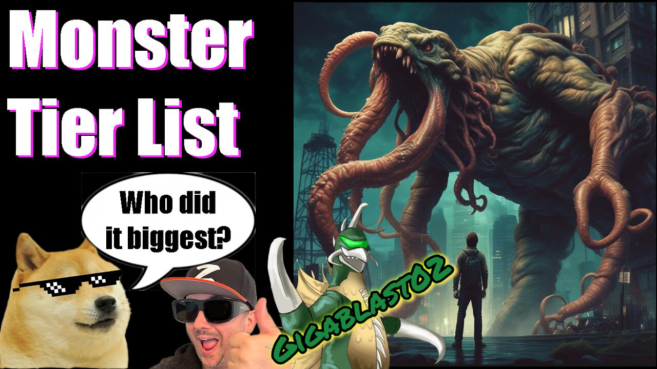 Monster Tier List | Kaiju Showdown!