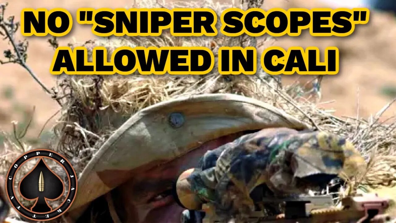 Sniper Scopes NOT ALLOWED In California (Educational)