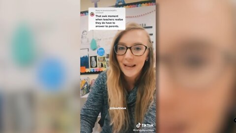 Crazy Teacher Tells Parents Upset with Wokeism to "GET BENT"