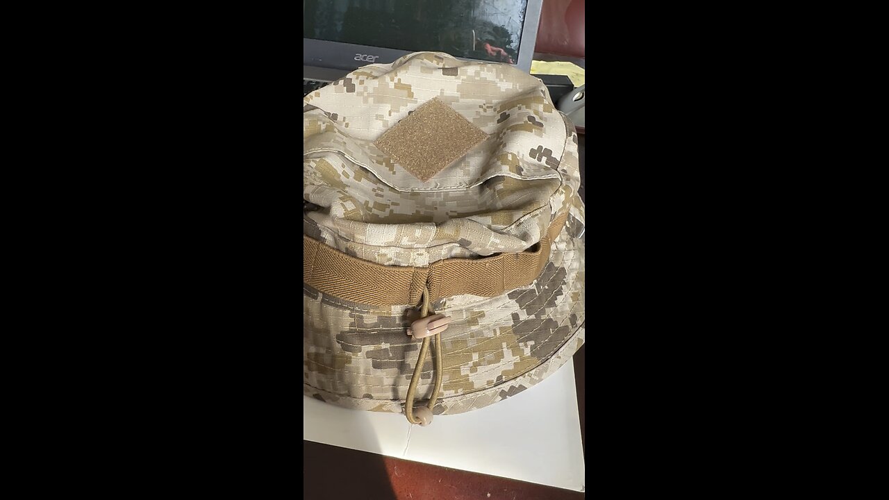 Camo Hat (Sample making for a brand shop)