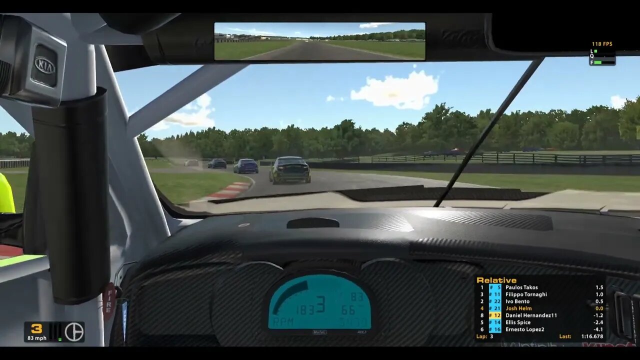 Kia at Summit Point- iRacing 2022 S3 Week 1