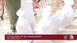 Sandbags available in Okeechobee County as Ian approaches