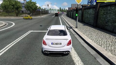 Mercedes - AMG c 63 S 2017- Test Drive - Euro Truck Simulator 2
