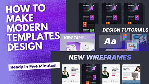 How to make modern template