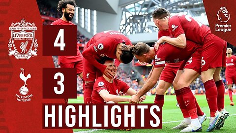 HIGHLIGHTS: Liverpool 4-3 Tottenham Hotspur | Dramatic Jota winner! Football club Premier League