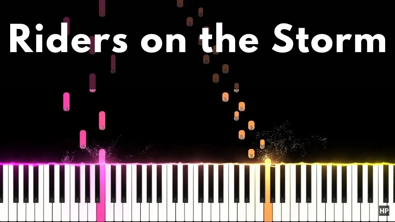 The Doors - Riders on the Storm Piano