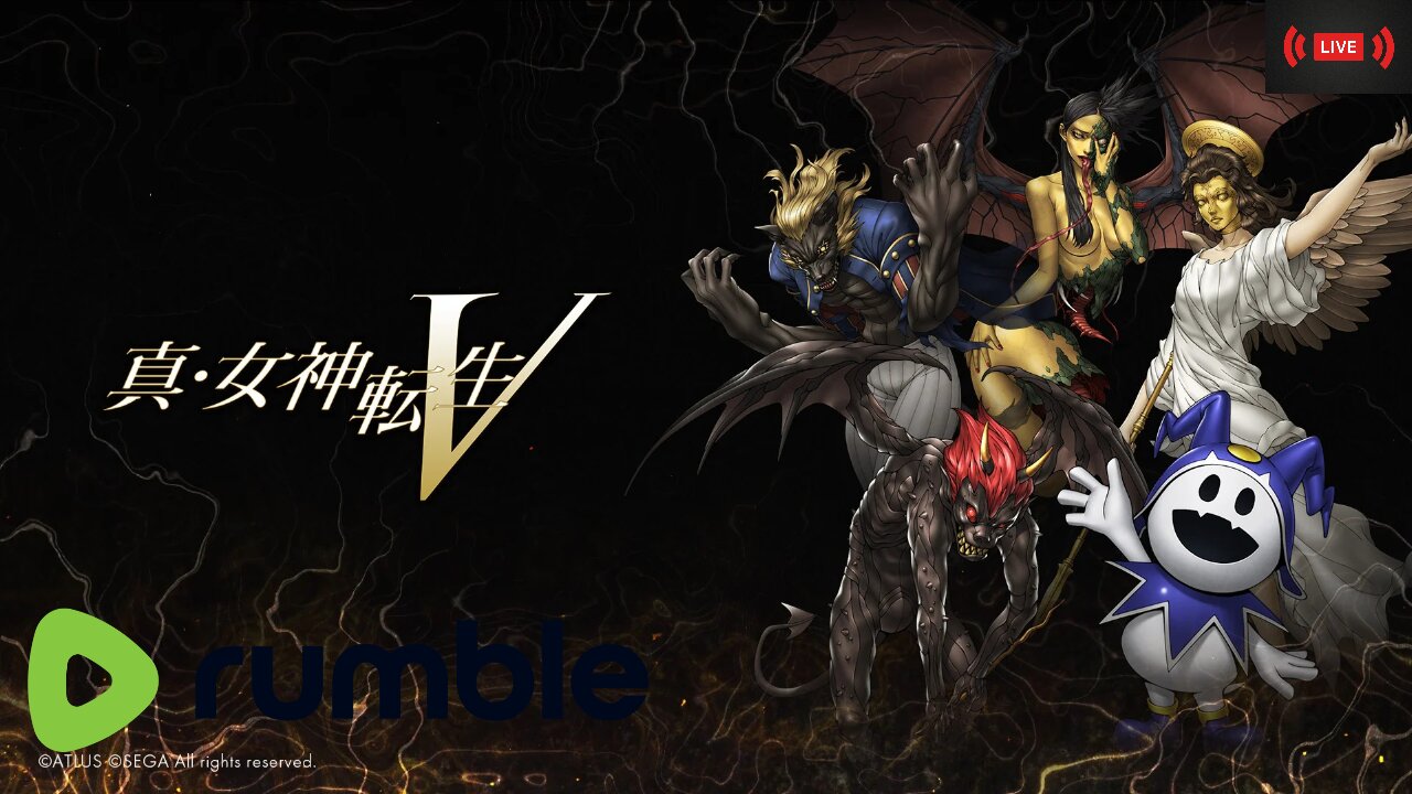 #1 RUMBLE JRPG STREAMER PLAYS SMT V (Hard)