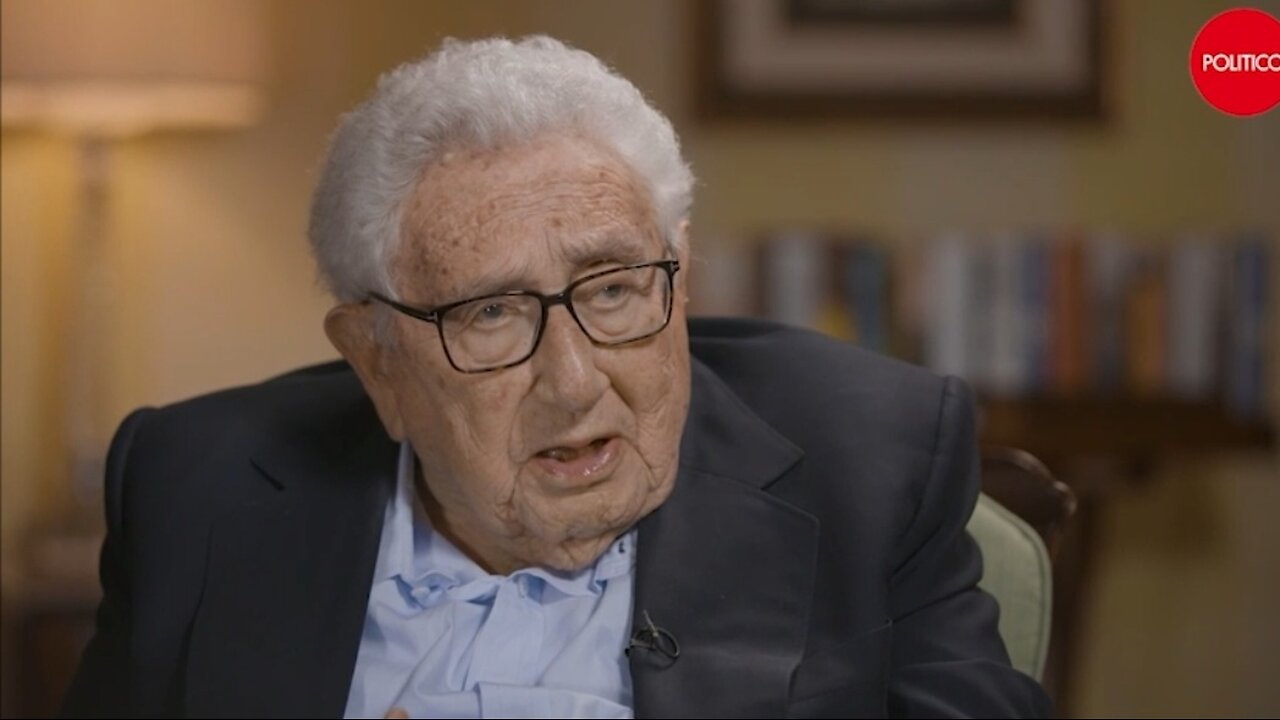 When Klaus Schwab's mentor, the late Henry Kissinger, says...