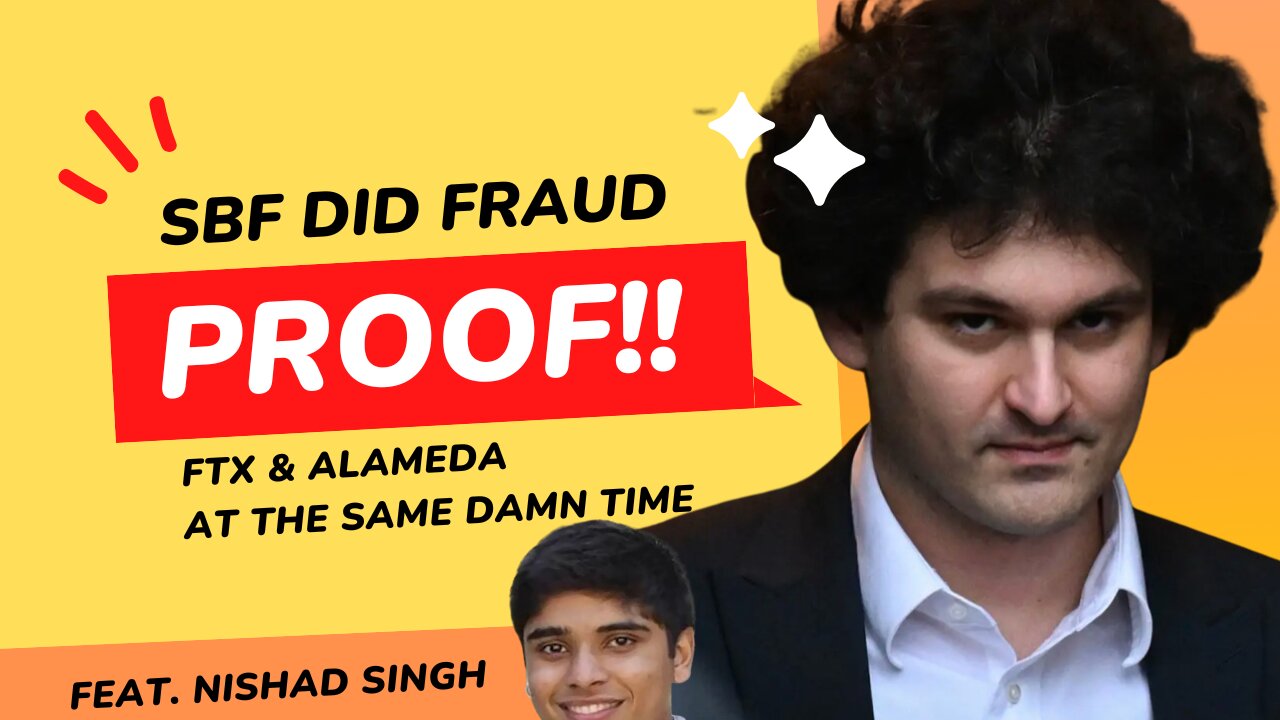 SAM BANKMANFRIED SBF and his buddy NISHAD SINGH knew about the FRAUD!!