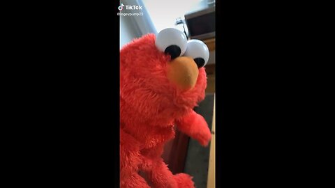Elmo angry