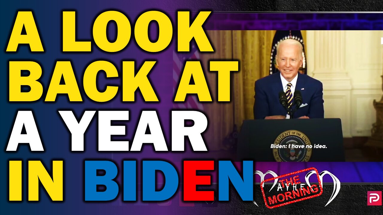 An EMBARASSING first year for the Biden administration that even the MEDIA can't keep covering up.