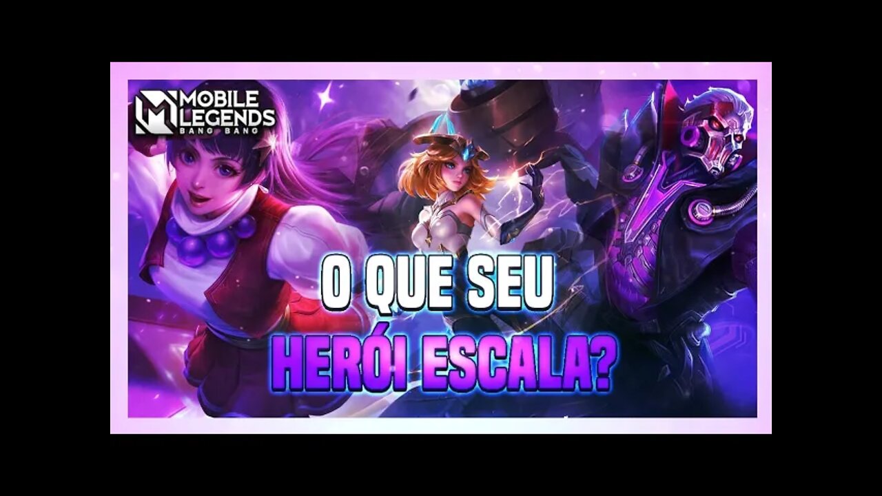 COMO SABER SE SEU HERÓI ESCALA DANO FÍSICO, MÁGICO OU HP | Aprenda a Jogar Mobile Legends #30