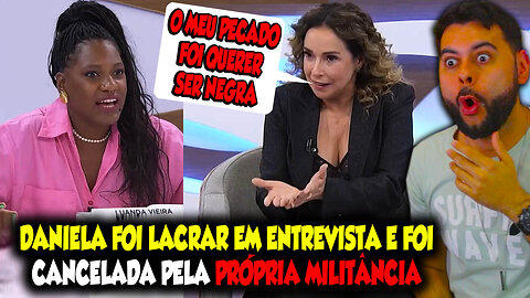 DANIELA MERCURY FOI LACRAR EM ENTREVISTA E ACABOU SENDO CANCELADA PELA PRÓPRIA MILITÂNCIA KKKKKK