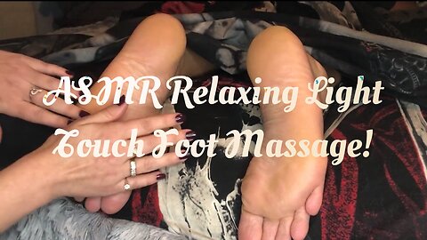 ASMR Foot Scratch with Many Tools Sneak Peek!