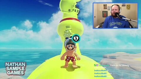 🔴 Super Mario Odyssey #3 - Nathan Sample Games