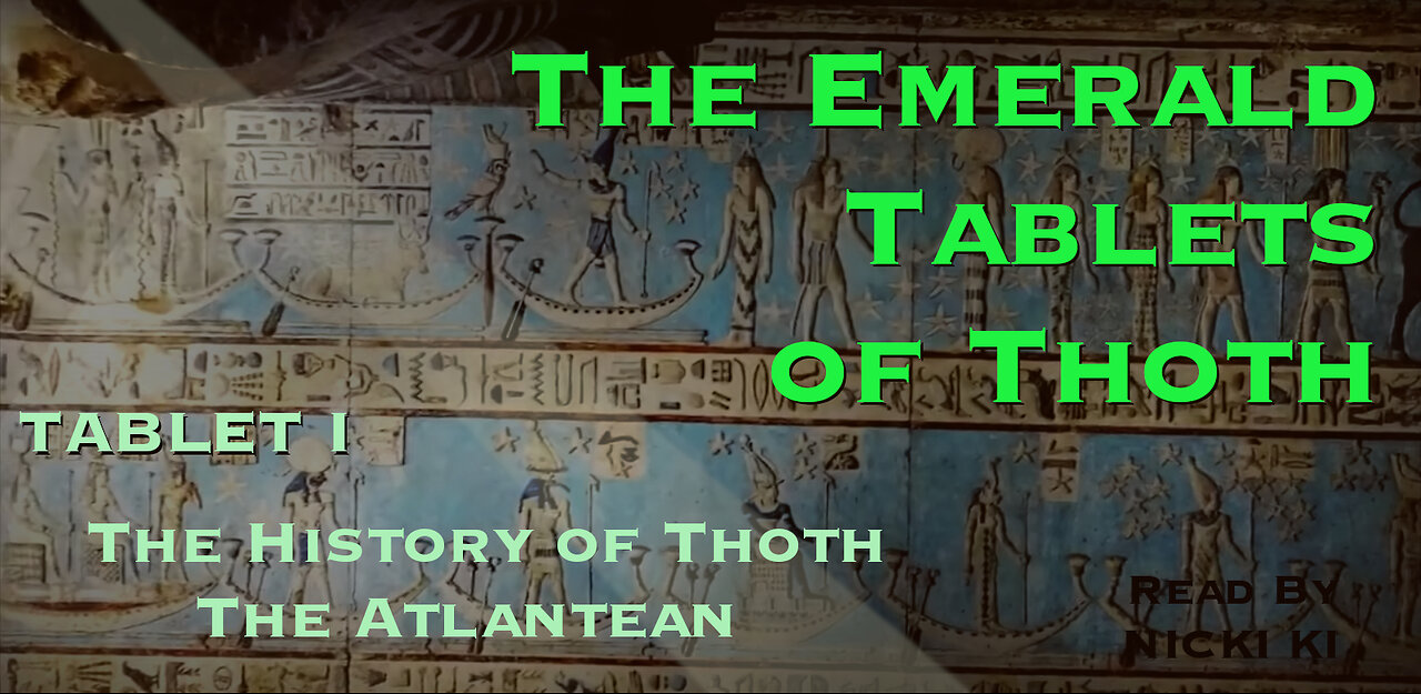 Audio Ancient Literature The Emerald Tablets of Thoth 1